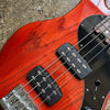 Fender American Deluxe Dimension Bass IV HH Rosewood Fretboard 2013 - Cayenne Burst - 4