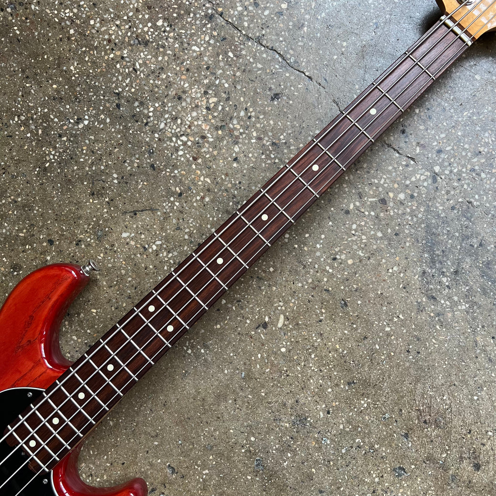 Fender American Deluxe Dimension Bass IV HH Rosewood Fretboard 2013 - Cayenne Burst - 9