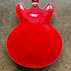 2013 Gibson Memphis ES-335 Dot Figured Semi-Hollow Electric Guitar Cherry - 15