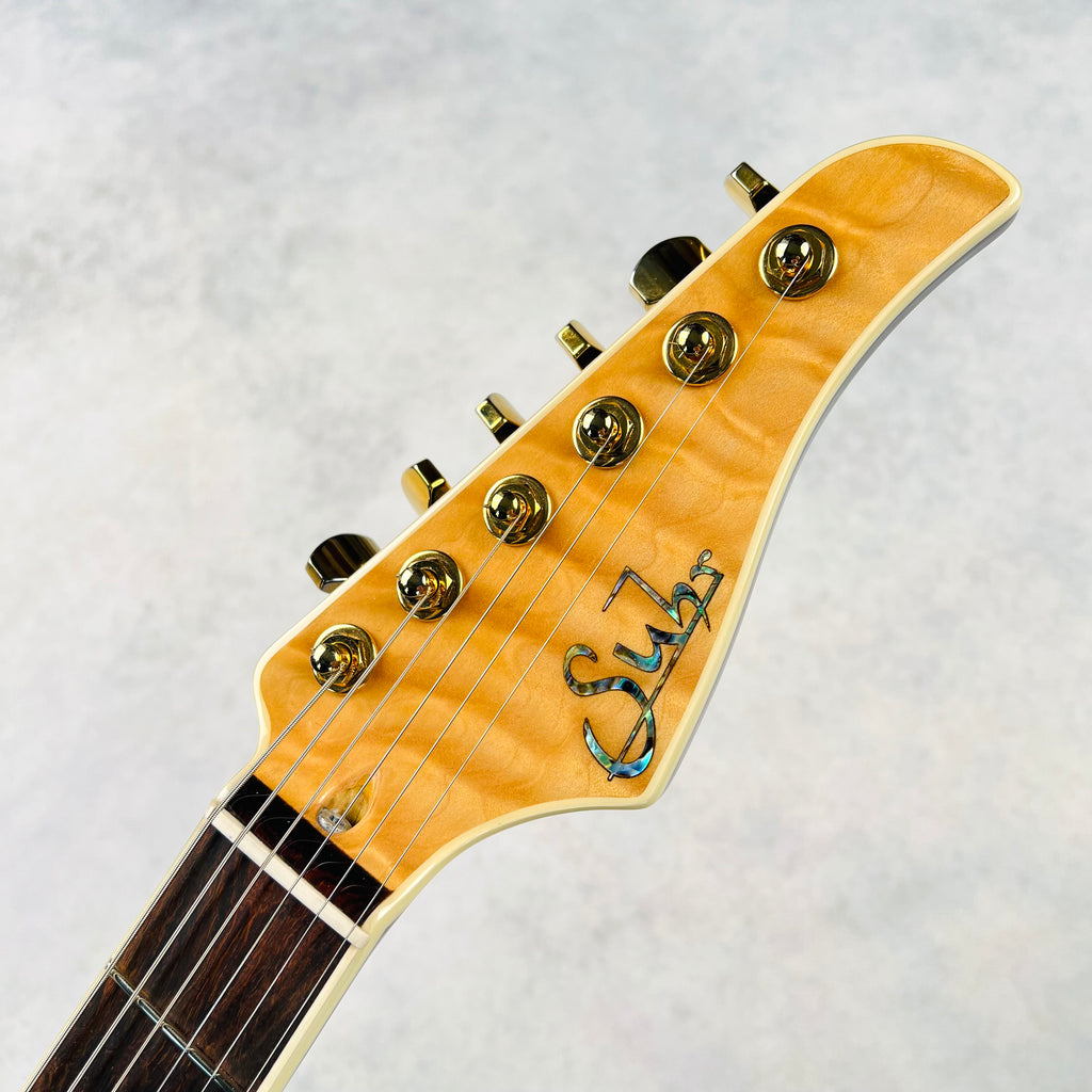 Suhr Standard Arch Top Semi-Hollow Quilt 2013 - Natural - 12