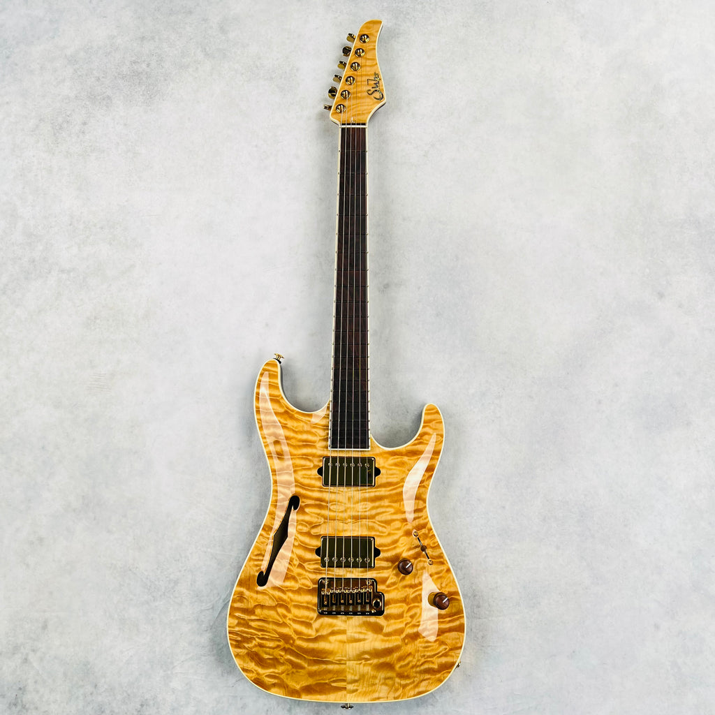 Suhr Standard Arch Top Semi-Hollow Quilt 2013 - Natural - 2