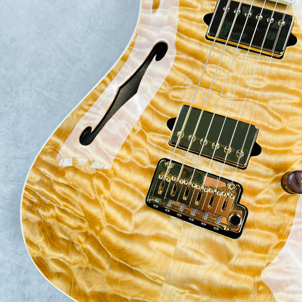 Suhr Standard Arch Top Semi-Hollow Quilt 2013 - Natural - 8