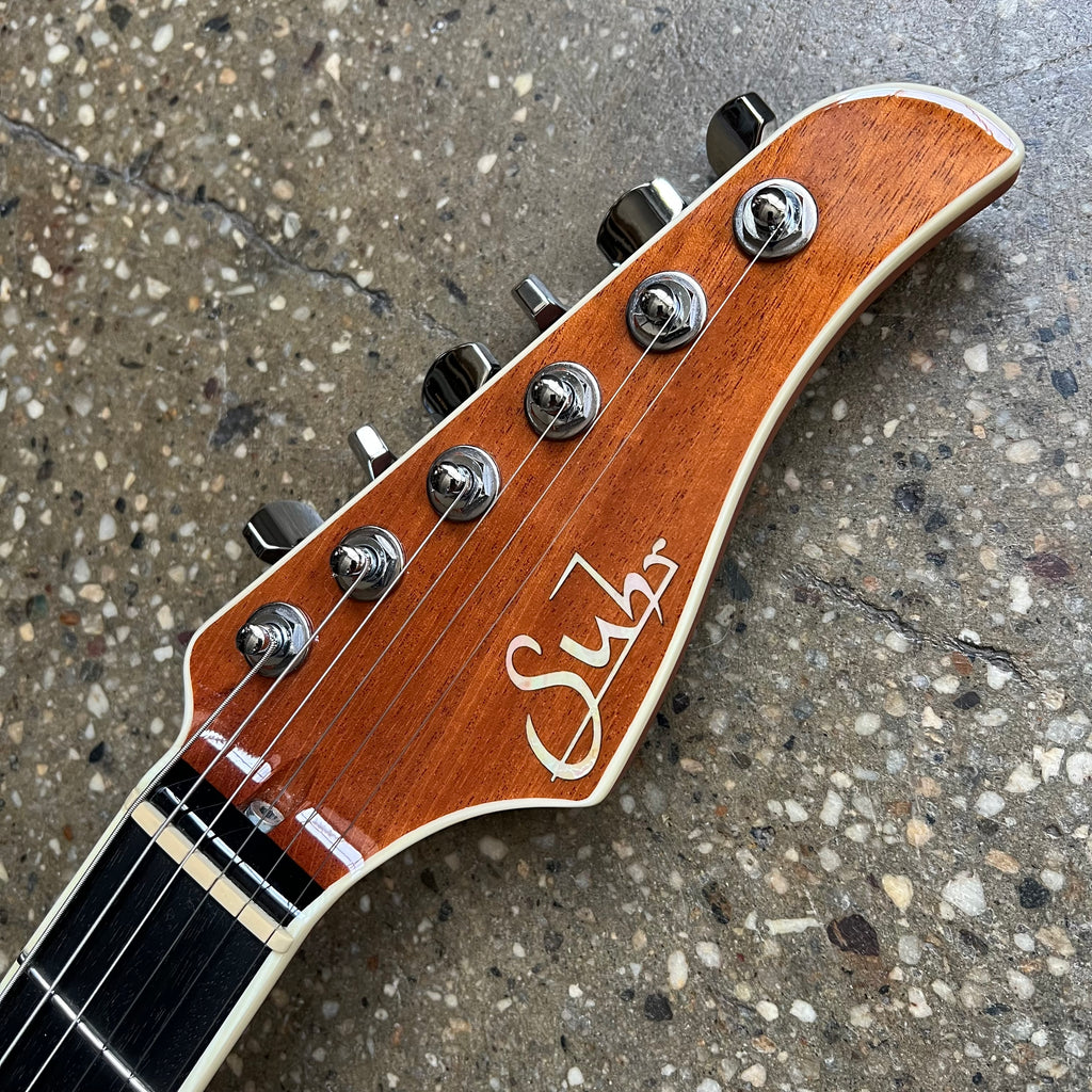 Suhr Standard Carve Top Mahogany 2013 - Natural - 10