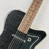 Danelectro '56 Baritone with Hardshell Case 2014 - Black Metalflake - 3