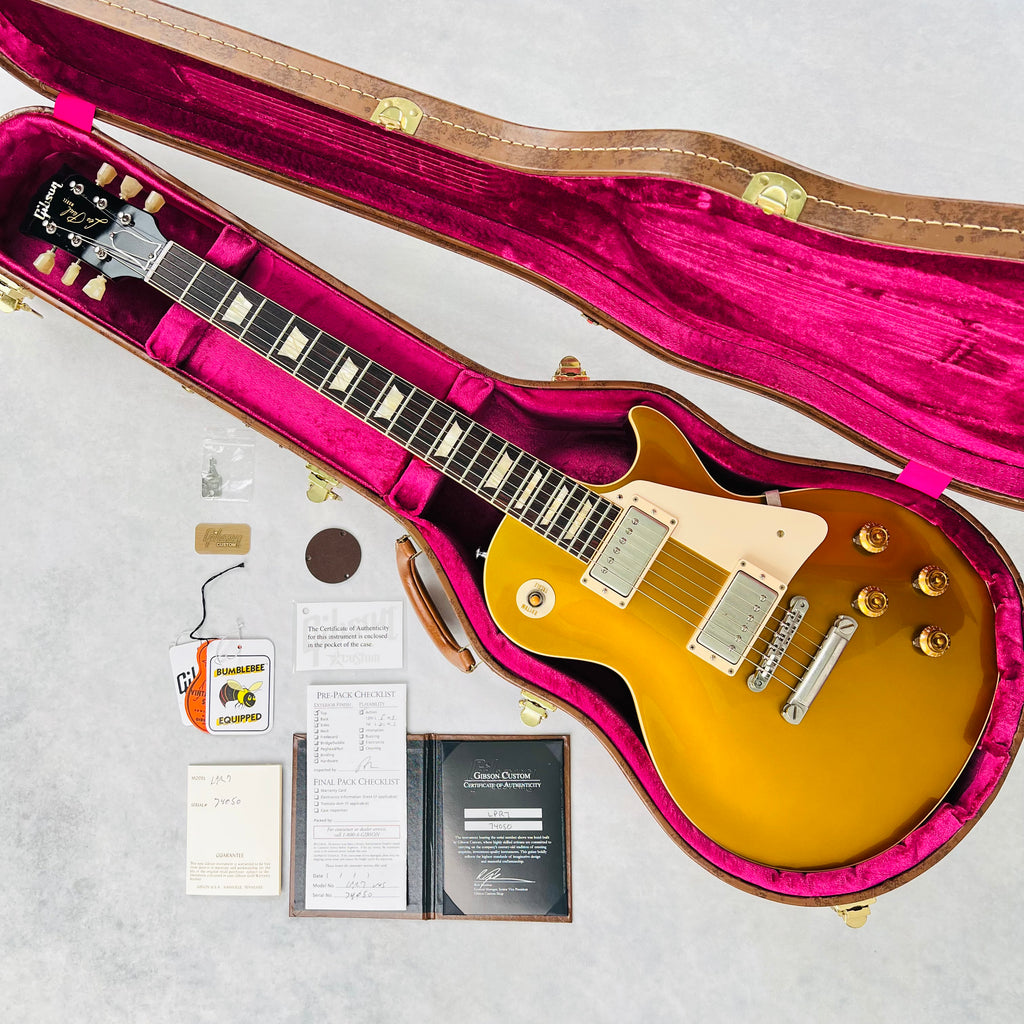 Gibson Custom Shop 1957 Les Paul Reissue VOS 2014 - Goldtop Darkback - 22