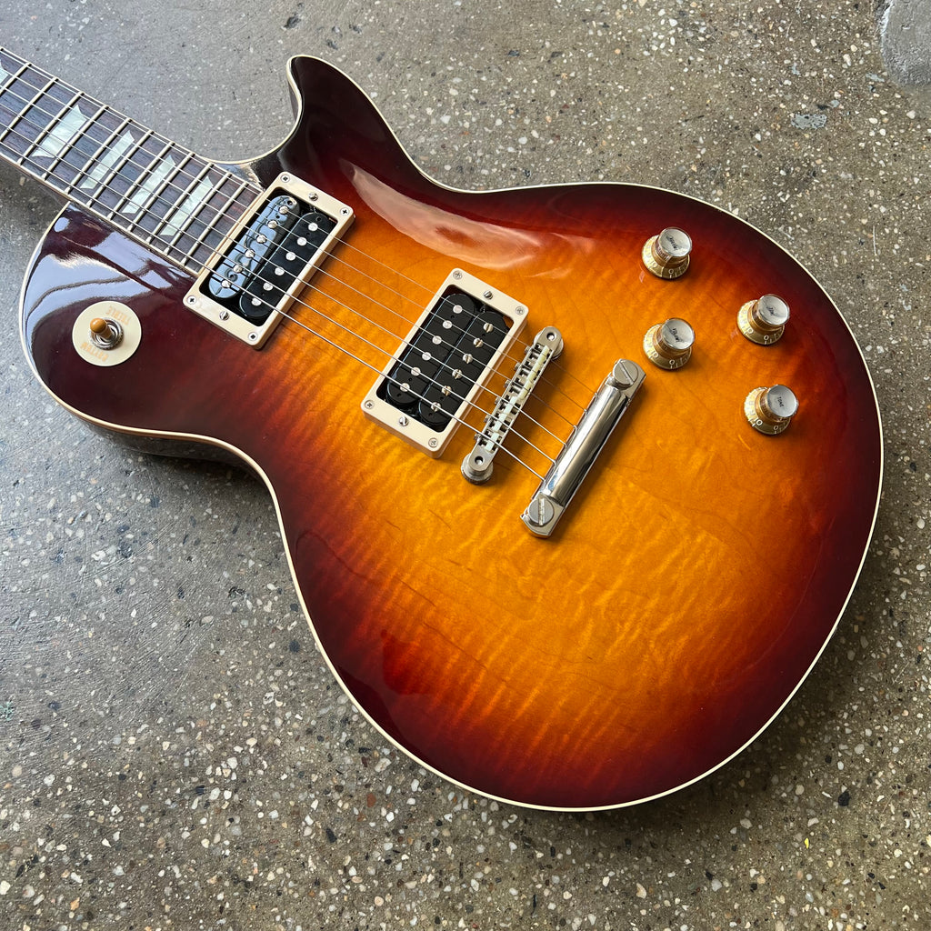 Gibson Custom Shop '60 Les Paul Reissue Gloss 2014 - Bourbon Burst - 3