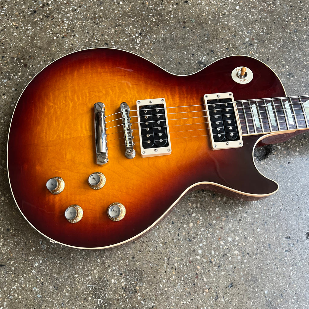 Gibson Custom Shop '60 Les Paul Reissue Gloss 2014 - Bourbon Burst - 6