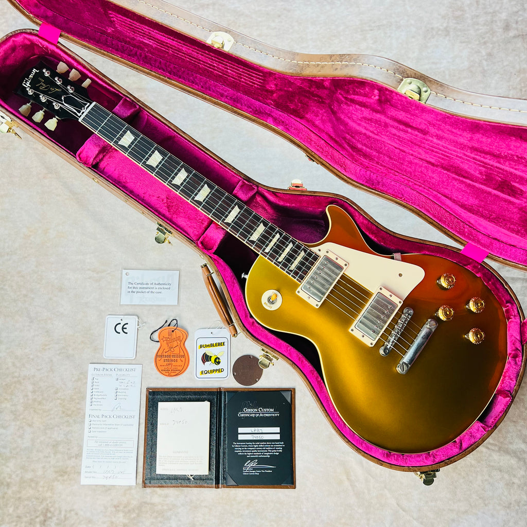 Gibson Custom Shop '57 Les Paul VOS 2014 - Goldtop Darkback - 21