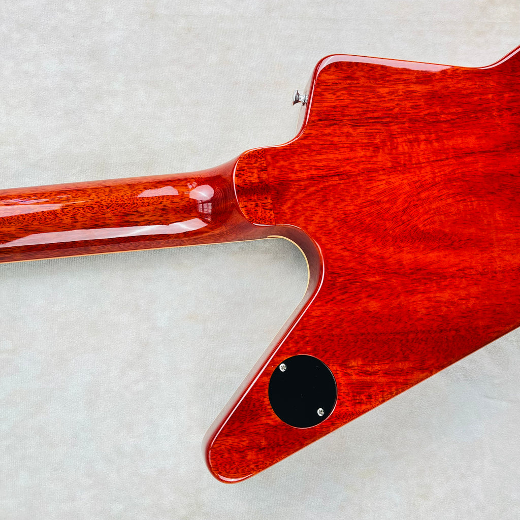 Gibson Custom Shop 1958 Explorer Flame Top 2014 - Iced Tea - 16
