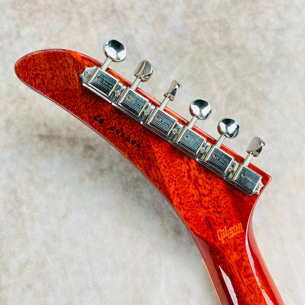 Gibson Custom Shop 1958 Explorer Flame Top 2014 - Iced Tea - 18