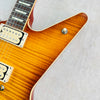 Gibson Custom Shop 1958 Explorer Flame Top 2014 - Iced Tea - 8