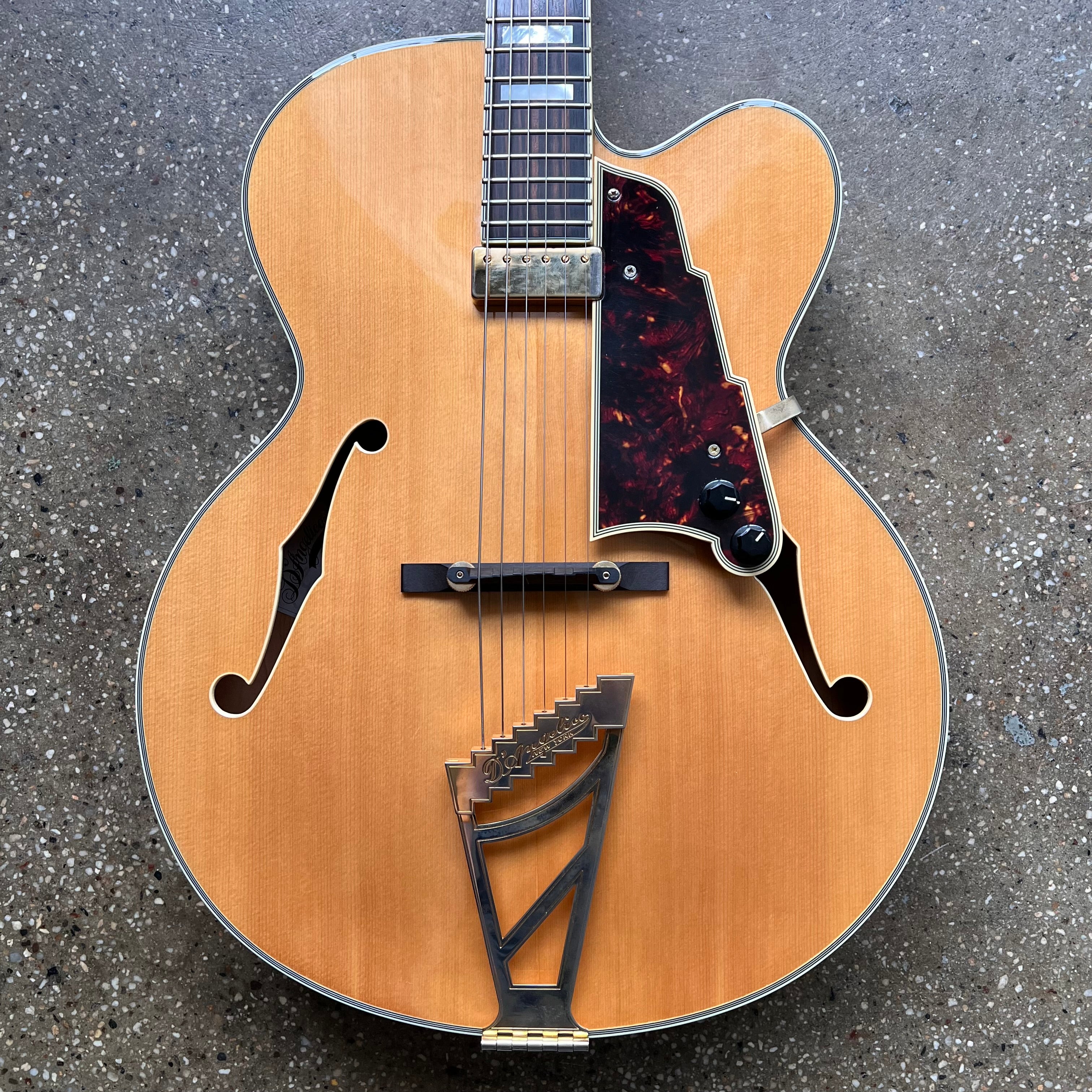 2015 D'Angelico Excel EXL-1 Specs - Natural | Tone Wolf