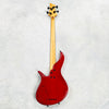 F Bass BNF Fretless 4-String Bass 2015 - Transparent Red - 12