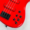 F Bass BNF Fretless 4-String Bass 2015 - Transparent Red - 5