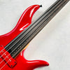 F Bass BNF Fretless 4-String Bass 2015 - Transparent Red - 9