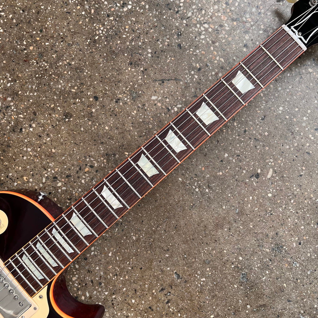2015 Gibson Custom Shop 1959 Les Paul True Historic Reissue Electric Guitar Darkburst - 10
