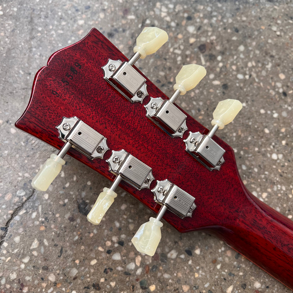 2015 Gibson Custom Shop 1959 Les Paul True Historic Reissue Electric Guitar Darkburst - 20