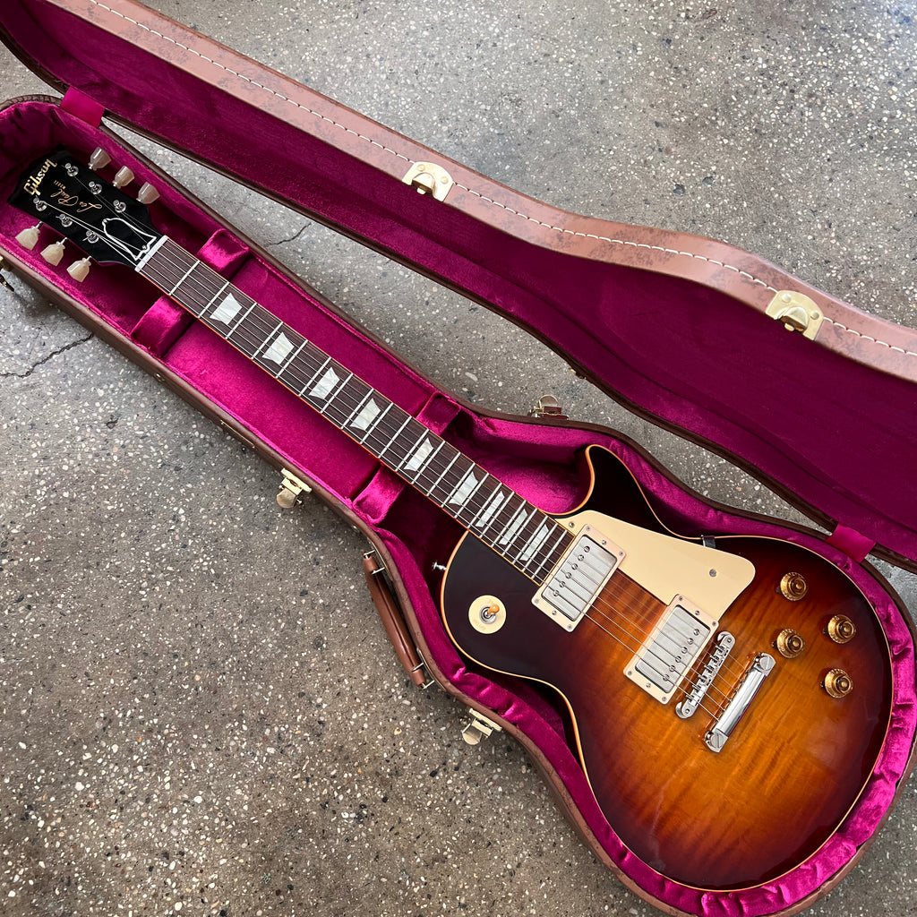 2015 Gibson Custom Shop 1959 Les Paul True Historic Reissue Electric Guitar Darkburst - 24