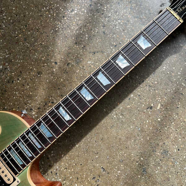 Gibson Les Paul Classic Flame Top 2015 - Seafoam Green - 10