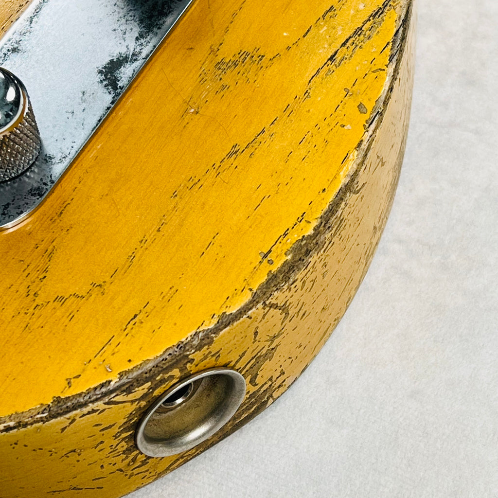 Fender Custom Shop 1950s Esquire Heavy Relic Masterbuilt By Dale Wilson 2016 - Smoked Butterscotch Blonde - 10