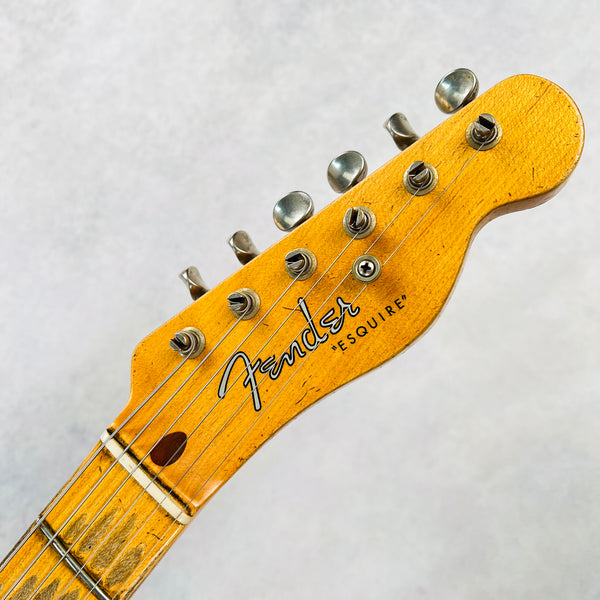 Fender Custom Shop 1950s Esquire Heavy Relic Masterbuilt By Dale Wilson 2016 - Smoked Butterscotch Blonde - 14