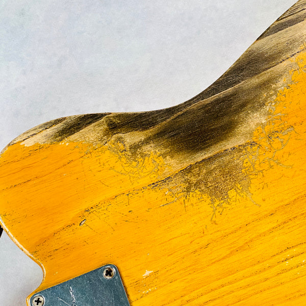 Fender Custom Shop 1950s Esquire Heavy Relic Masterbuilt By Dale Wilson 2016 - Smoked Butterscotch Blonde - 19