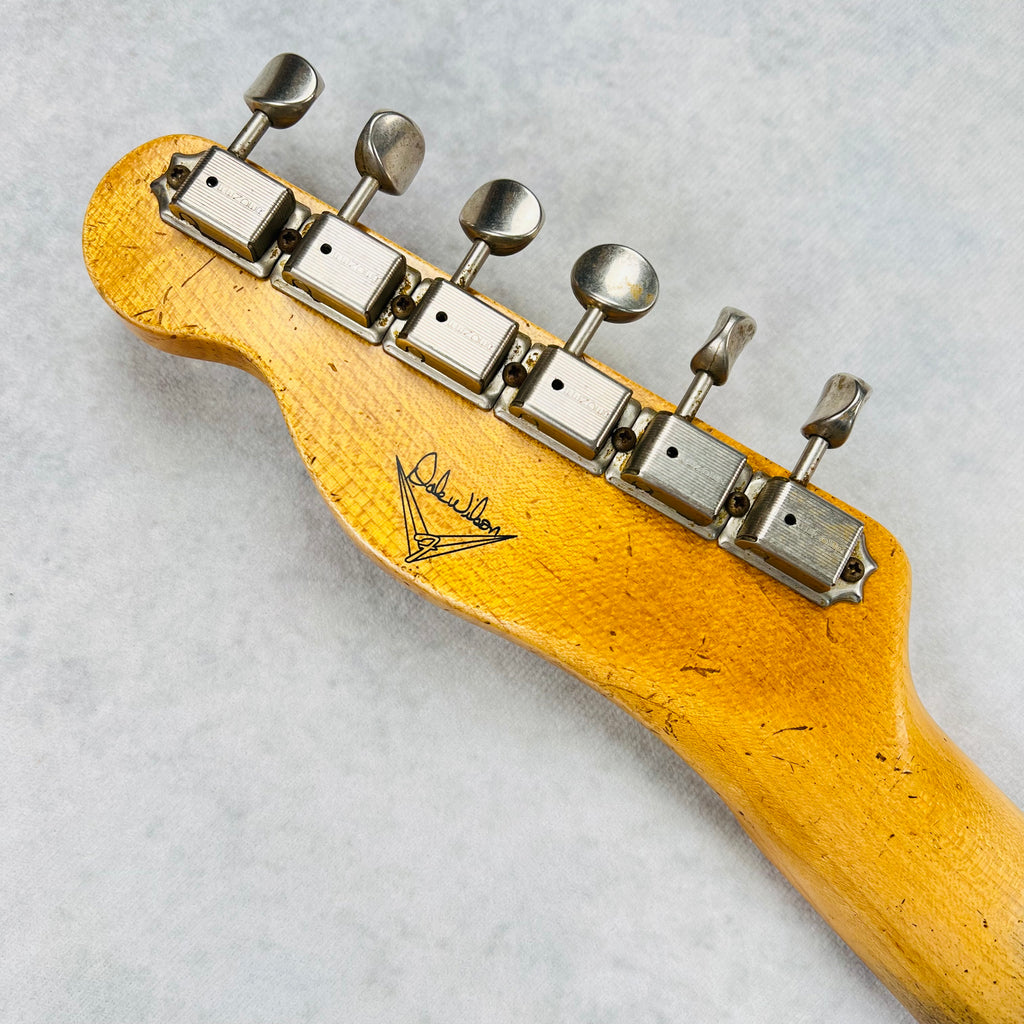 Fender Custom Shop 1950s Esquire Heavy Relic Masterbuilt By Dale Wilson 2016 - Smoked Butterscotch Blonde - 22