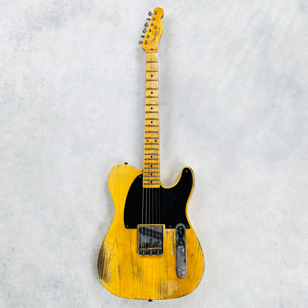 Fender Custom Shop 1950s Esquire Heavy Relic Masterbuilt By Dale Wilson 2016 - Smoked Butterscotch Blonde - 2