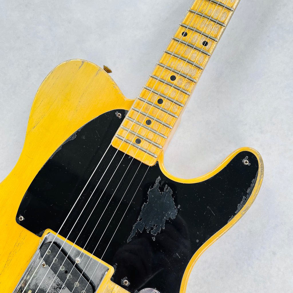 Fender Custom Shop 1950s Esquire Heavy Relic Masterbuilt By Dale Wilson 2016 - Smoked Butterscotch Blonde - 3