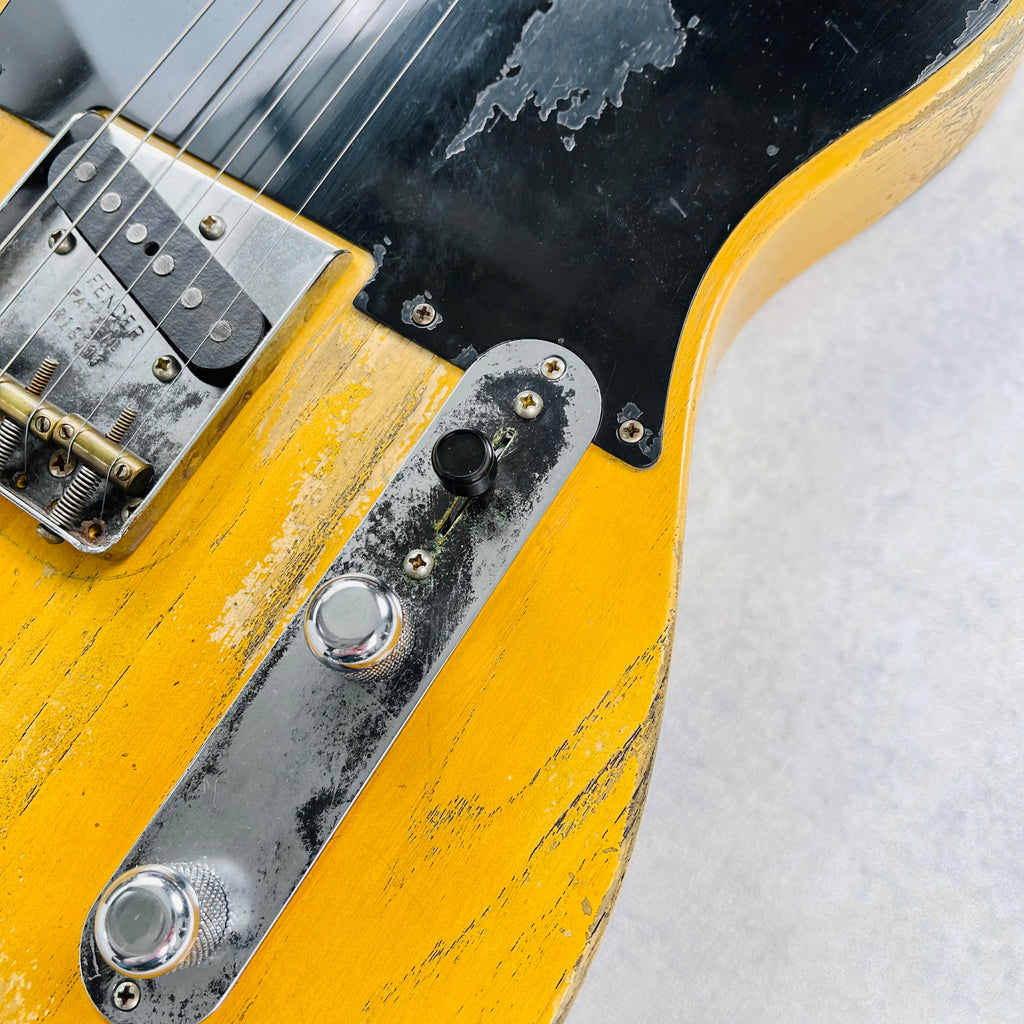 Fender Custom Shop 1950s Esquire Heavy Relic Masterbuilt By Dale Wilson 2016 - Smoked Butterscotch Blonde - 6