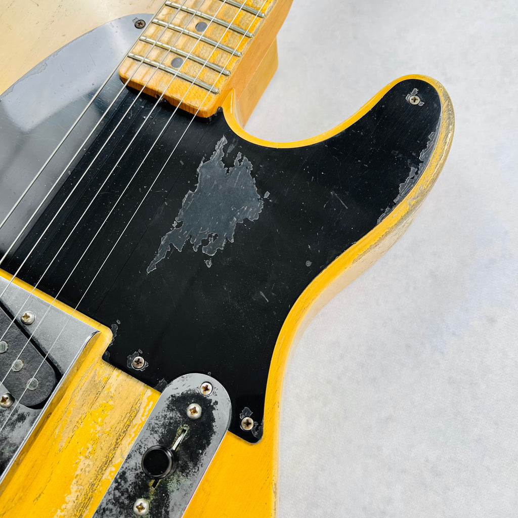 Fender Custom Shop 1950s Esquire Heavy Relic Masterbuilt By Dale Wilson 2016 - Smoked Butterscotch Blonde - 7