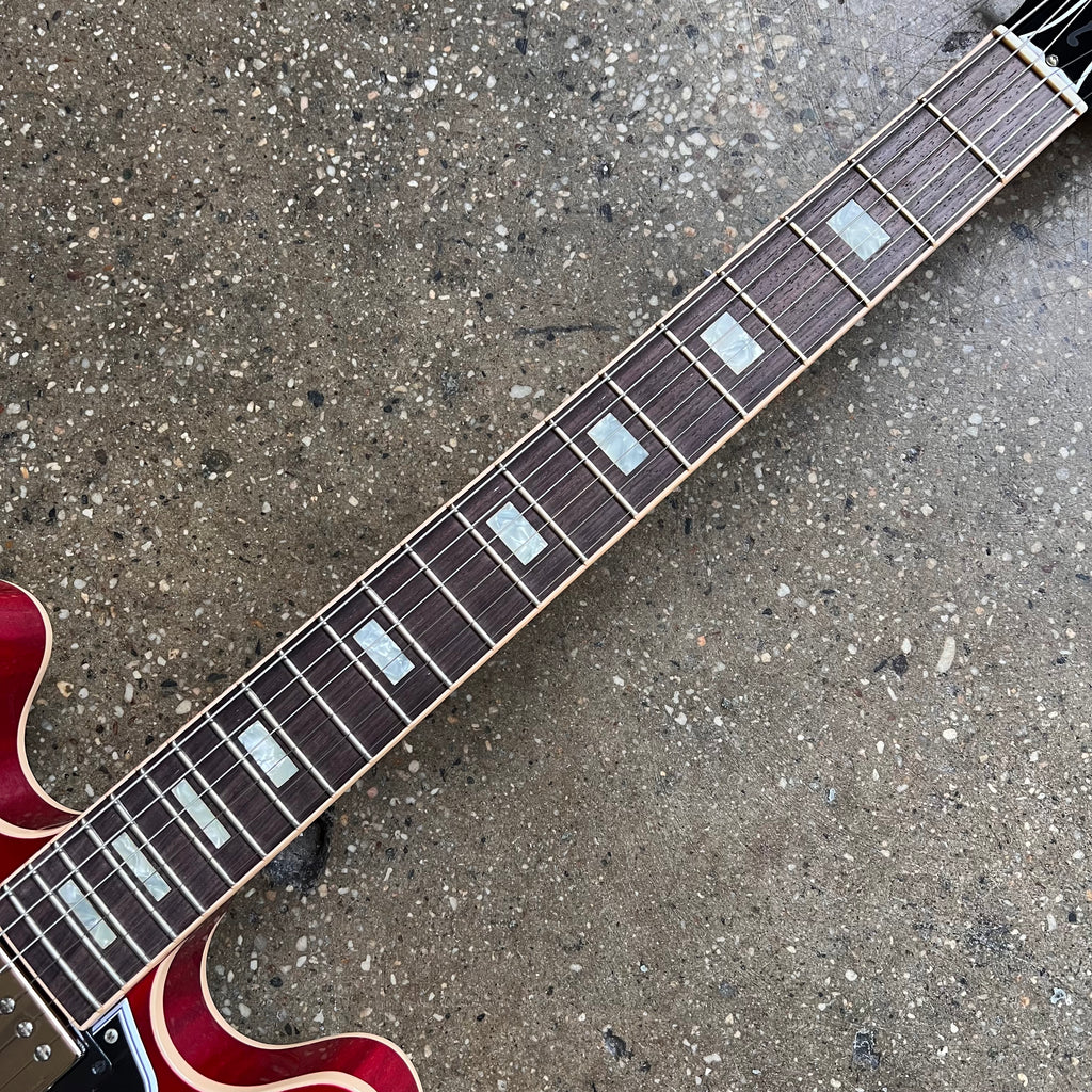 Gibson Memphis ES-335 Block Figured 2016 - Cherry - 11