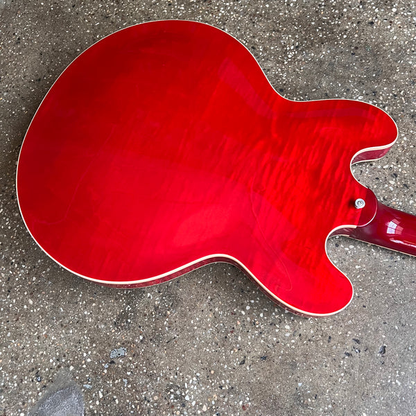 Gibson Memphis ES-335 Block Figured 2016 - Cherry - 18