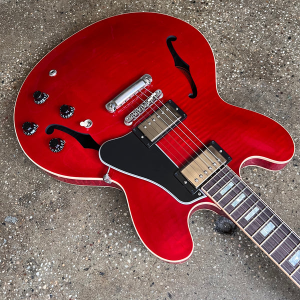 Gibson Memphis ES-335 Block Figured 2016 - Cherry - 9