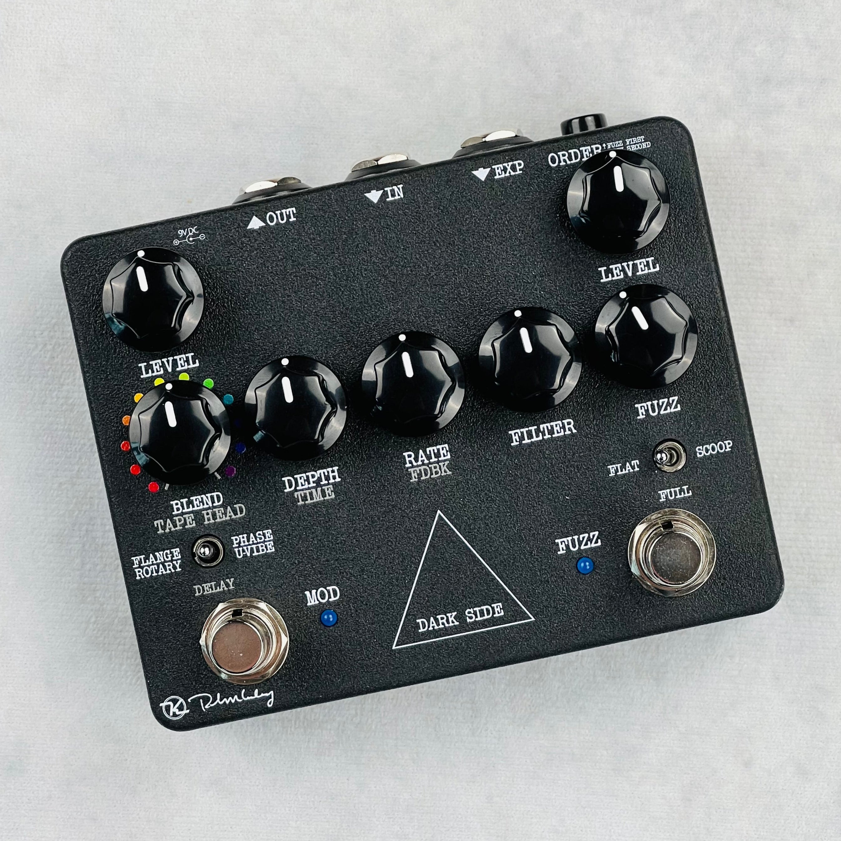 dark side guitar pedal Keeley Dark Side Workstation 2016 - Black