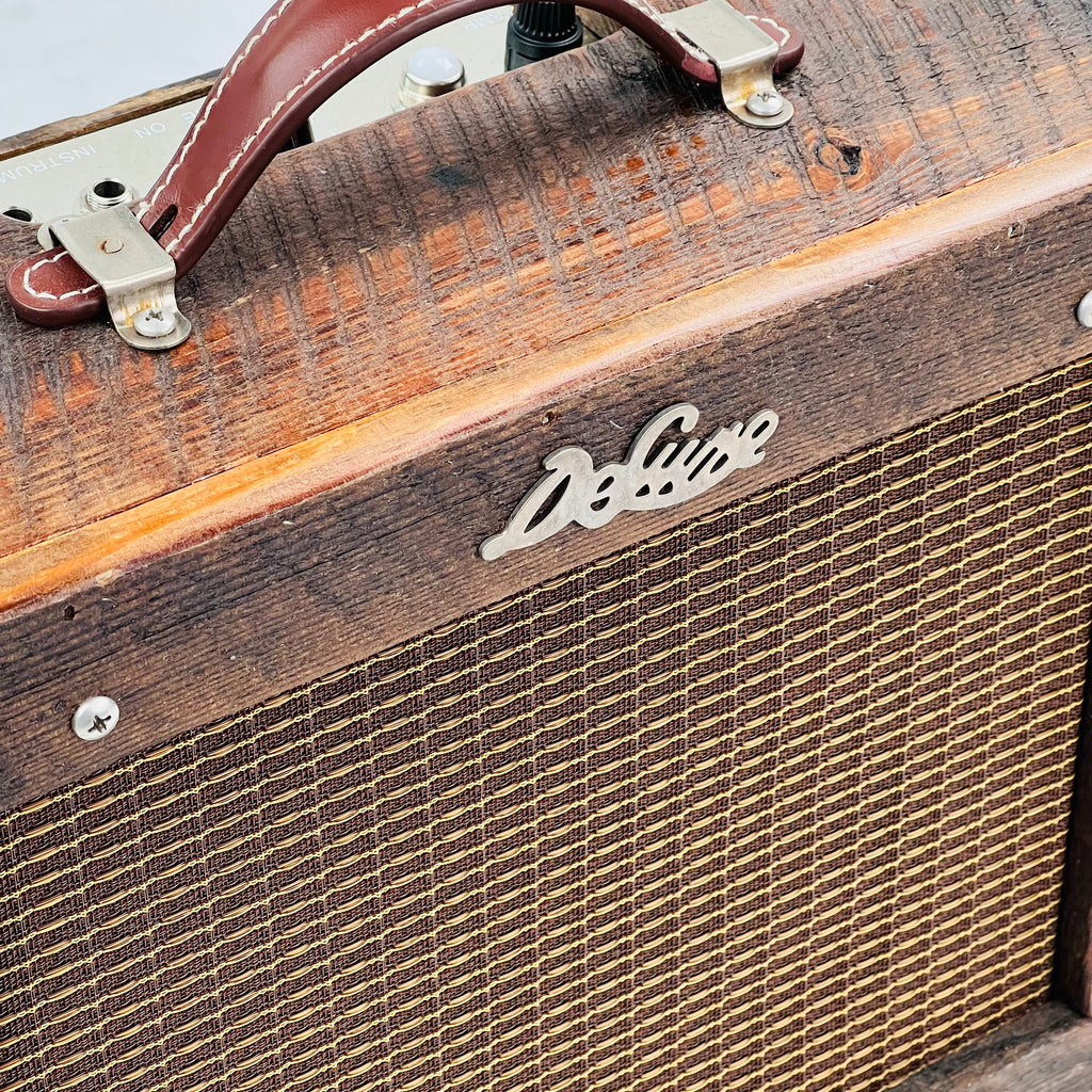 Deluxe Amplification '59 5F1 Barnwood Champ Replica Jensen 1x6" 2017 - Brown - 2