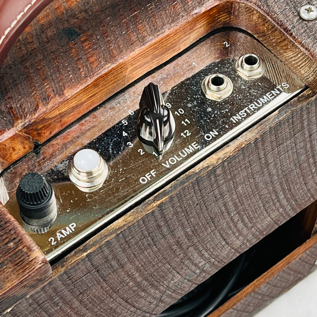 Deluxe Amplification '59 5F1 Barnwood Champ Replica Jensen 1x6" 2017 - Brown - 7