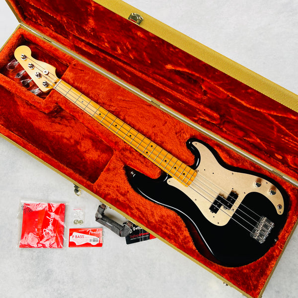 Fender Classic Series '50s Precision Bass Lacquer Maple Fingerboard 2017 - Black - 16
