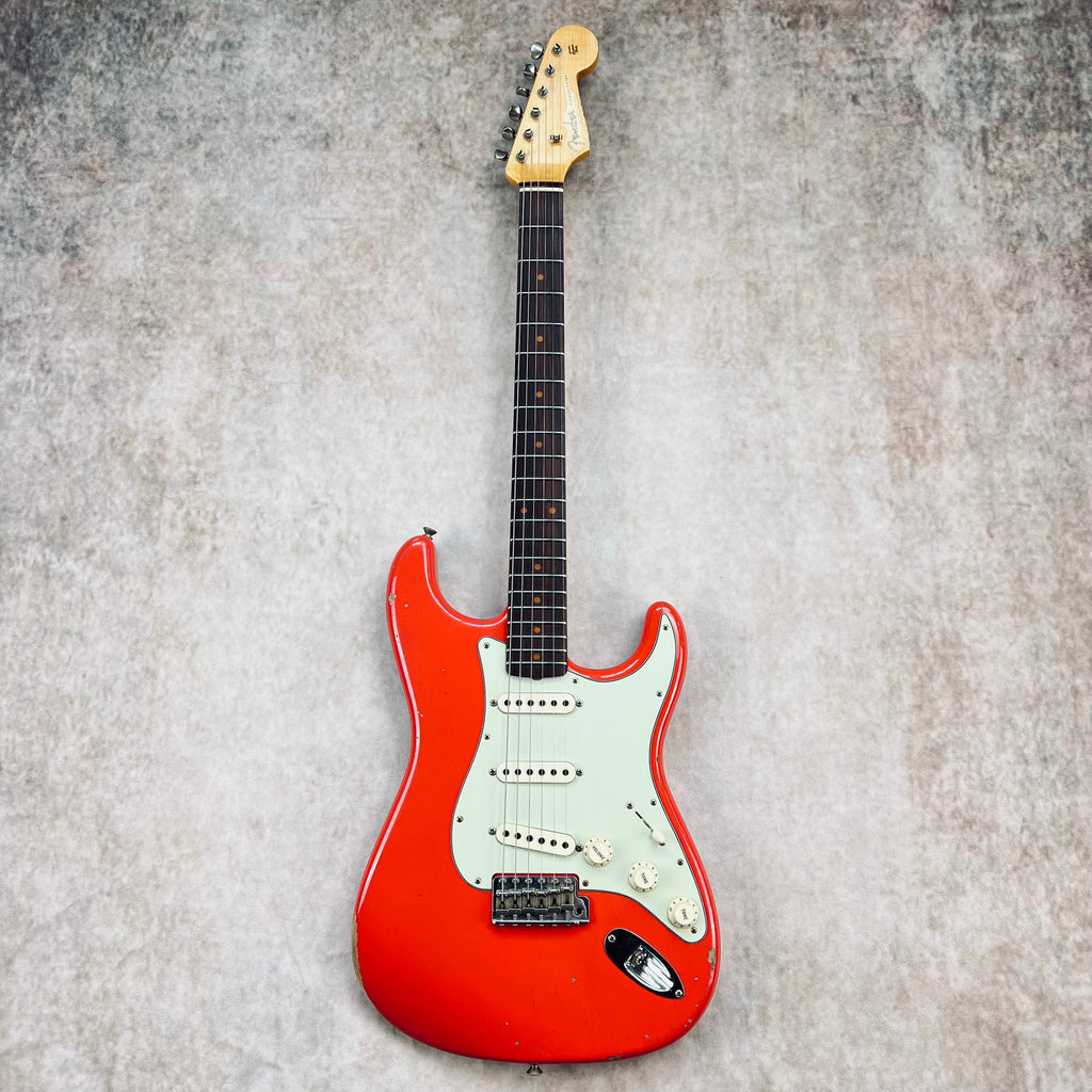 Fender Custom Shop 1960 Stratocaster Relic 2017 - Aged Fiesta Red - 2