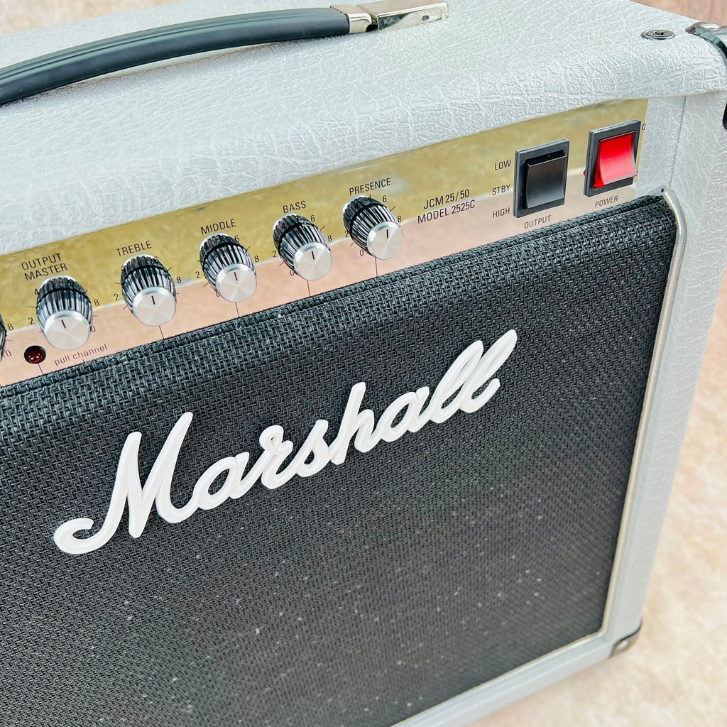 Marshall 2525C Silver Jubilee 20/5-watt  1x12" Tube Combo 2017 - Silver - 3