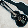 Supro Americana Series 1582VJB Coronado II Vibrato 2017 - Jet Black - 18