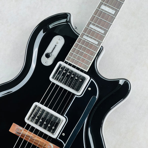Supro Americana Series 1582VJB Coronado II Vibrato 2017 - Jet Black - 3