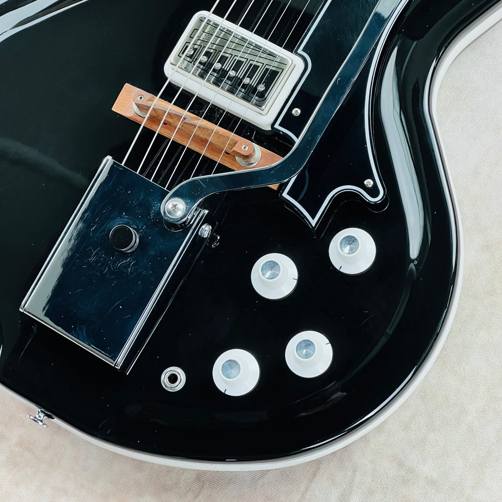 Supro Americana Series 1582VJB Coronado II Vibrato 2017 - Jet Black - 5