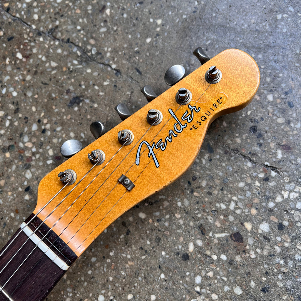 Fender Custom Shop '59 Esquire Custom Journeyman Relic 2018 - Faded Lake Placid Blue - 10