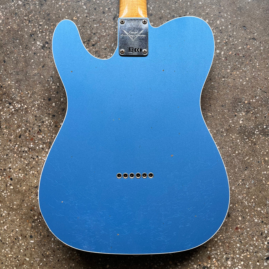 Fender Custom Shop '59 Esquire Custom Journeyman Relic 2018 - Faded Lake Placid Blue - 11