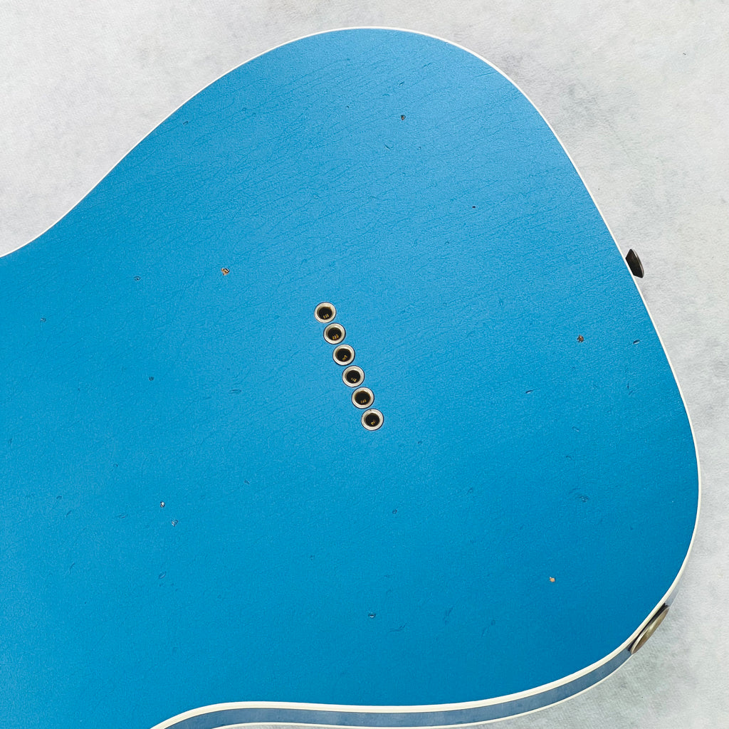 Fender Custom Shop '59 Esquire Custom Journeyman Relic 2018 - Faded Lake Placid Blue - 12