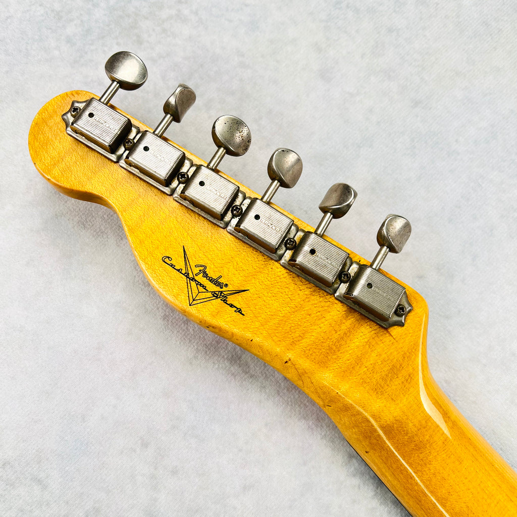 Fender Custom Shop '59 Esquire Custom Journeyman Relic 2018 - Faded Lake Placid Blue - 15