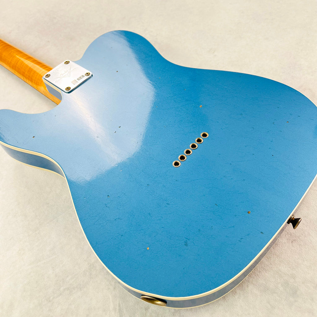 Fender Custom Shop '59 Esquire Custom Journeyman Relic 2018 - Faded Lake Placid Blue - 16