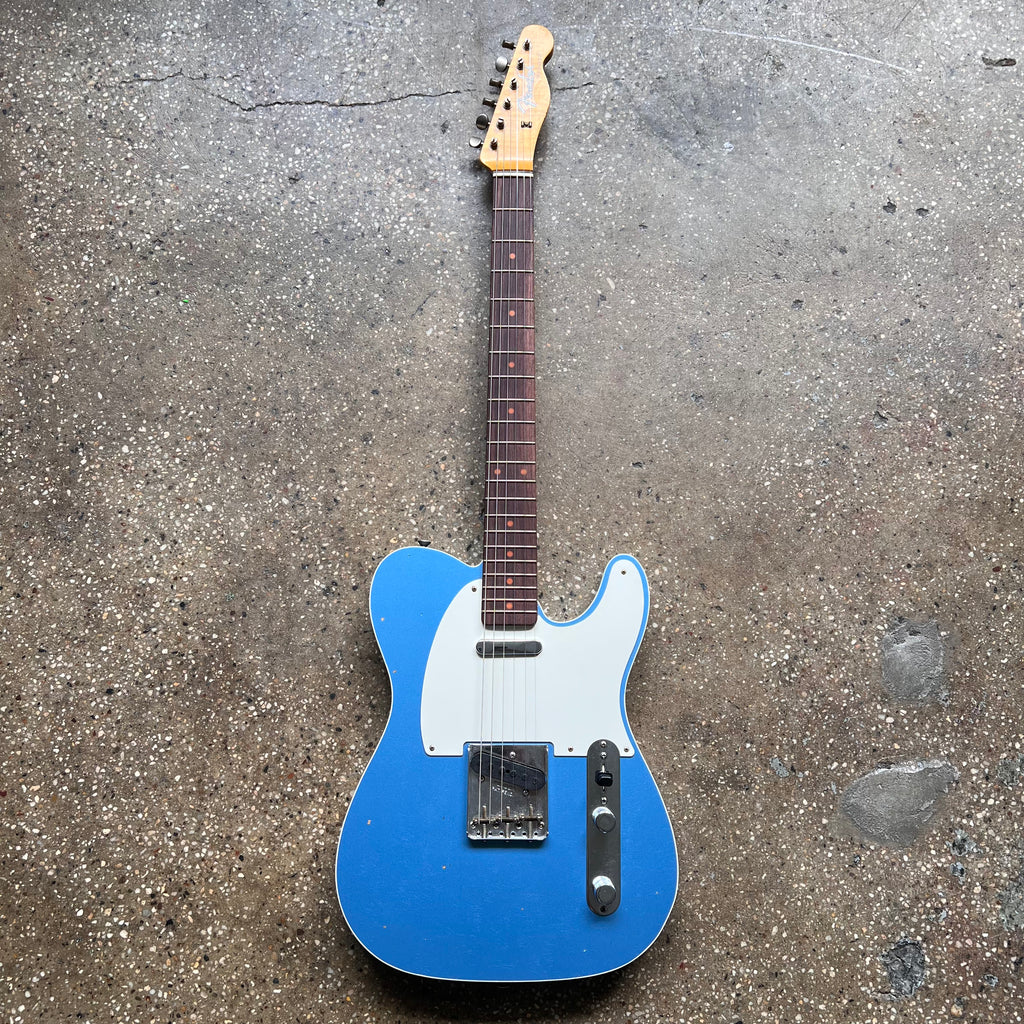 Fender Custom Shop '59 Esquire Custom Journeyman Relic 2018 - Faded Lake Placid Blue - 2