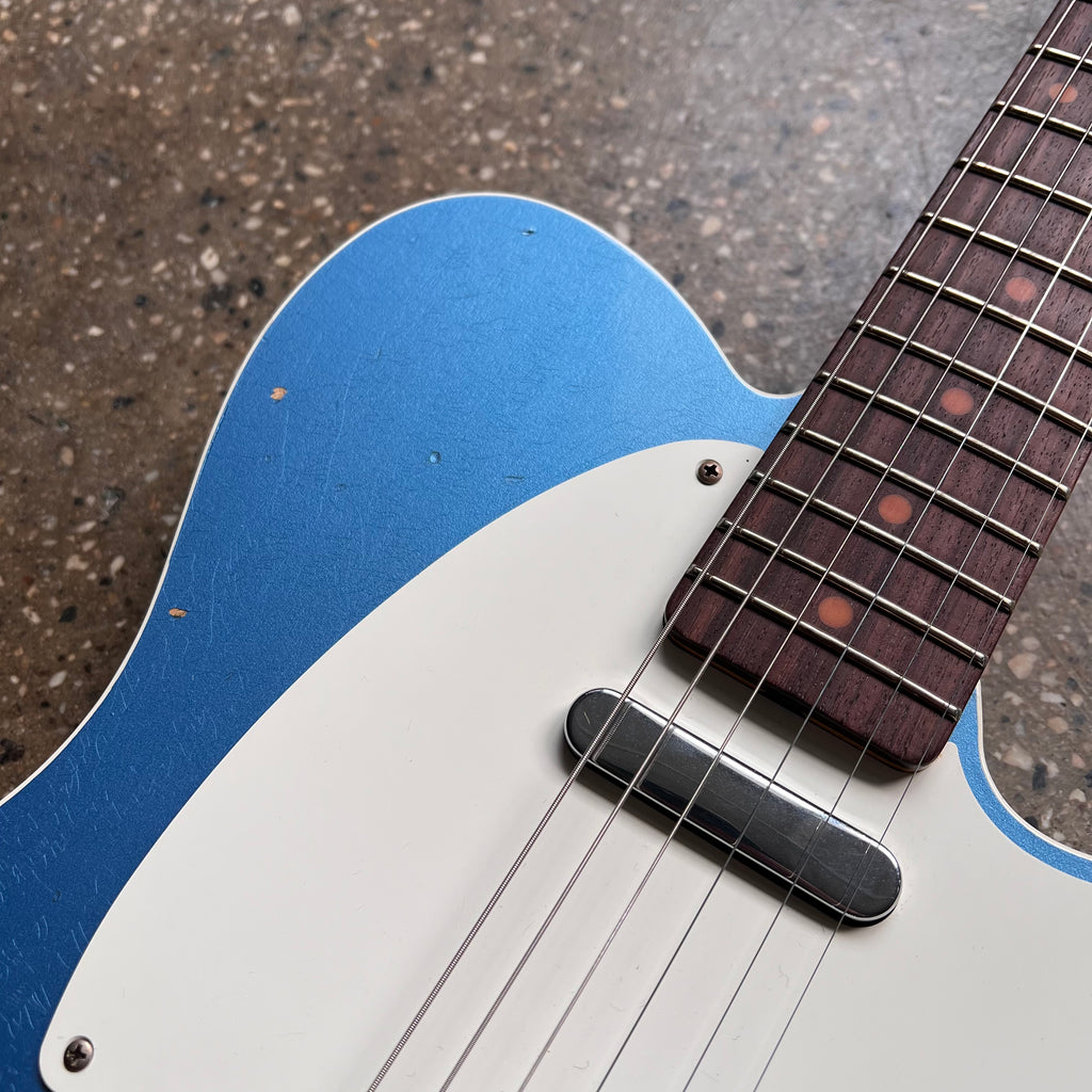 Fender Custom Shop '59 Esquire Custom Journeyman Relic 2018 - Faded Lake Placid Blue - 3